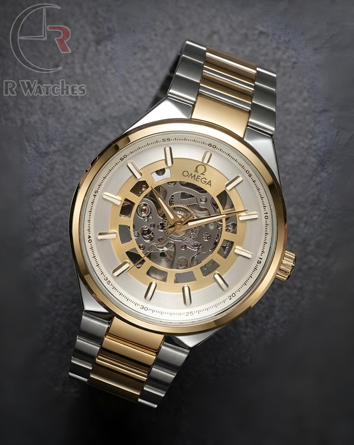 (OS) Omega Automatic Dual Tone White