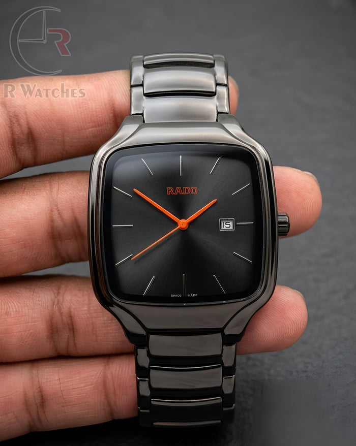 (OS)⭐ Rado new black orange