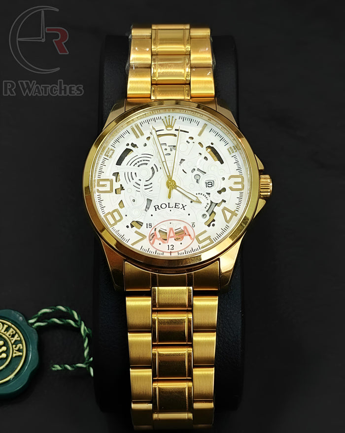 (OS)⭐ Rolex golden white