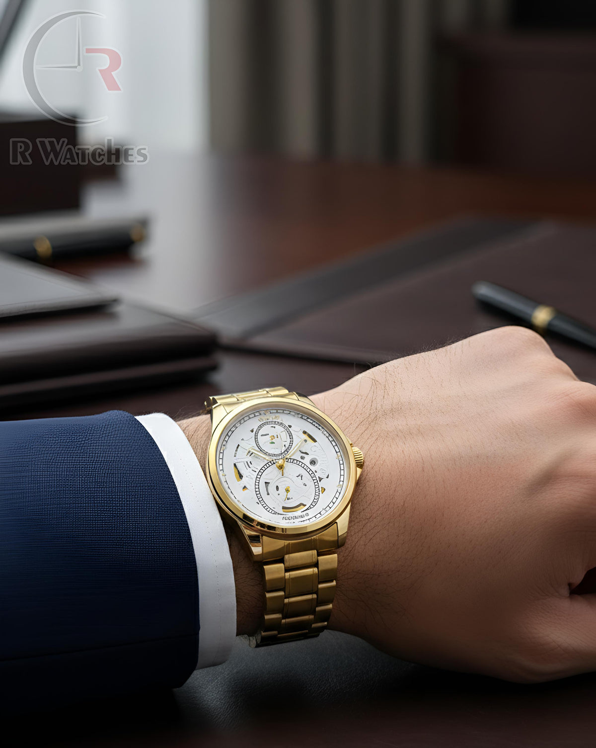 (SS)⭐ Rolex golden white