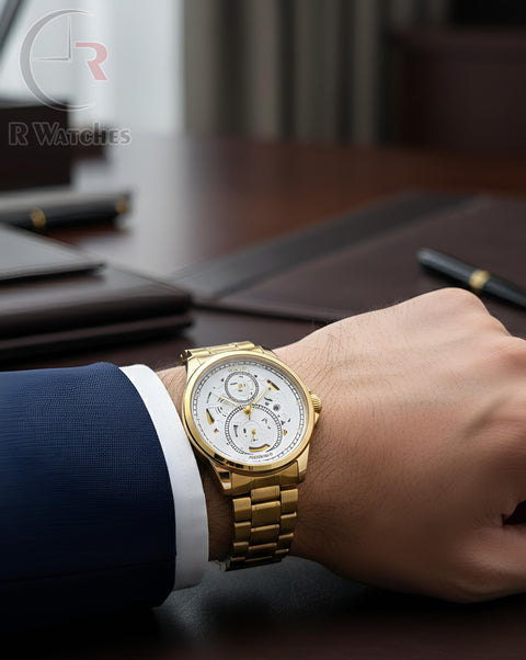 (SS)⭐ Rolex golden white