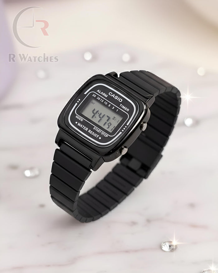 (SS2)⭐ Casio Girls illuminator Full Black