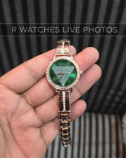 (OS)⭐ Guess girls rose gold green