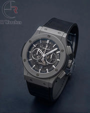 (SS) Hublot Leather Full Black