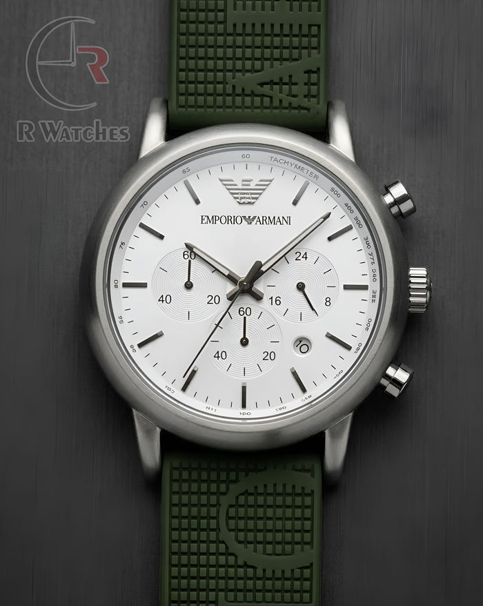 (OS2) Armani Silicon Silver White