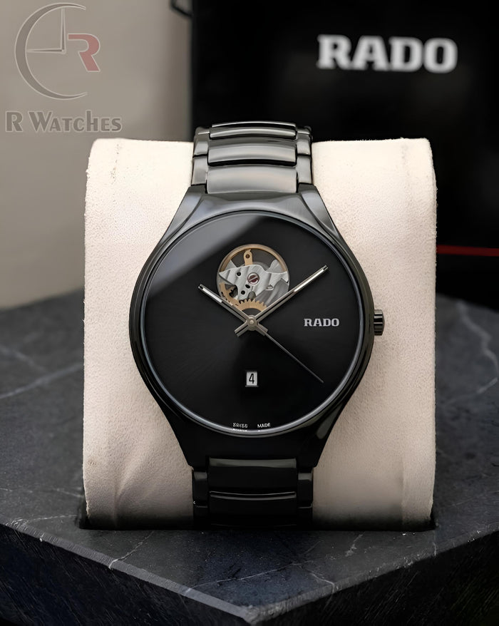 (OS2)⭐ Rado Machinery Black Metal