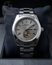 (OS2) Rolex Automatic Grey Silver