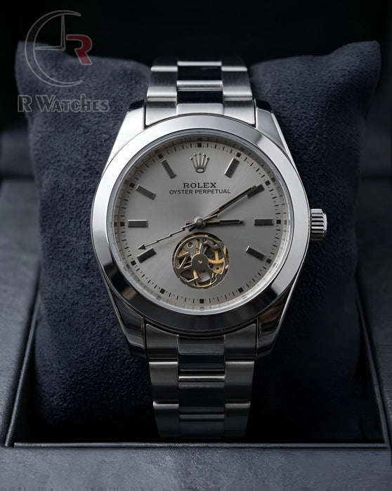 (OS2) Rolex Automatic Grey Silver