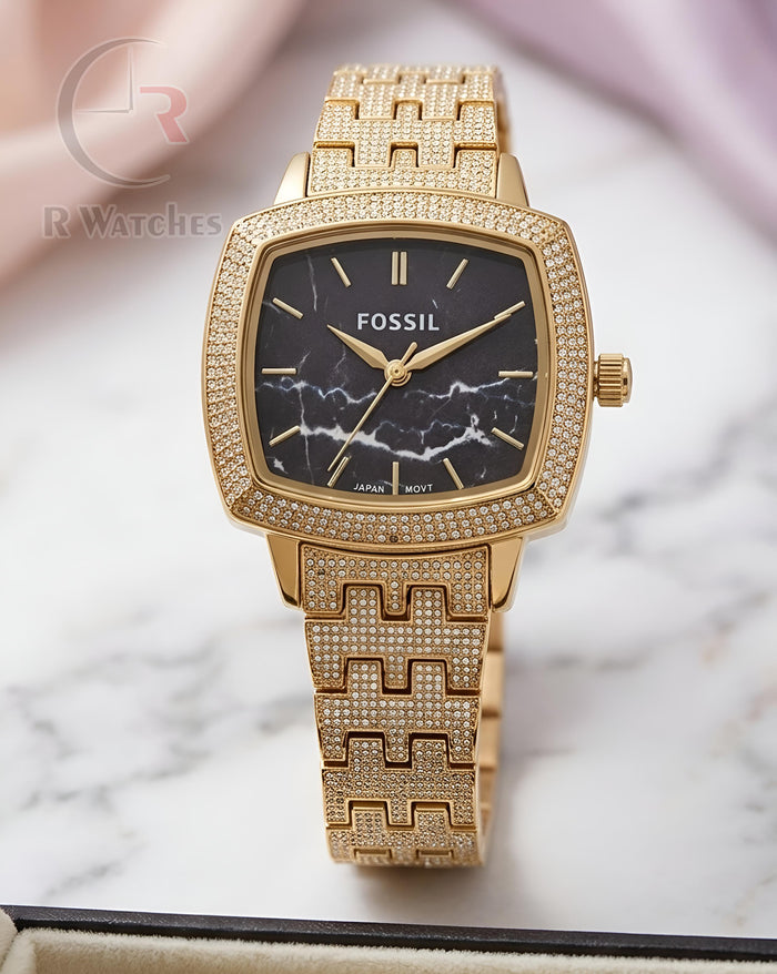 (OS) Fossil Girls Gold Black