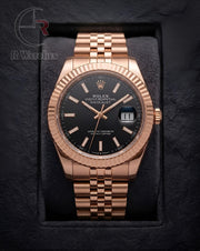 (OS) Rolex Rose Gold Black