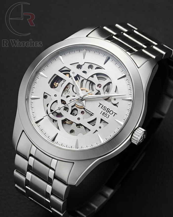 (SS) Tissot automatic silver white