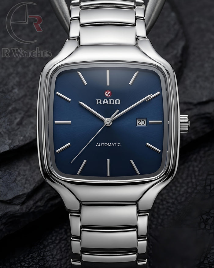 (OS2)⭐ Rado new silver blue