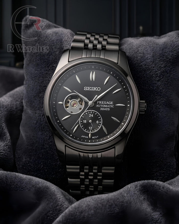 (OS) Seiko Automatic Full Black