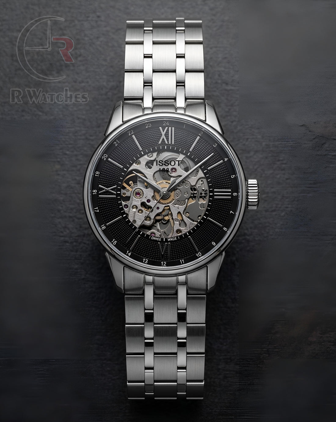 (OS2) Tissot Automatic Silver black