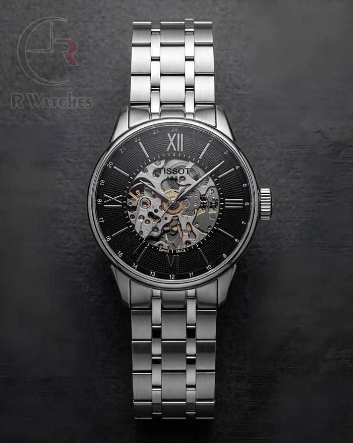(OS2) Tissot Automatic Silver black