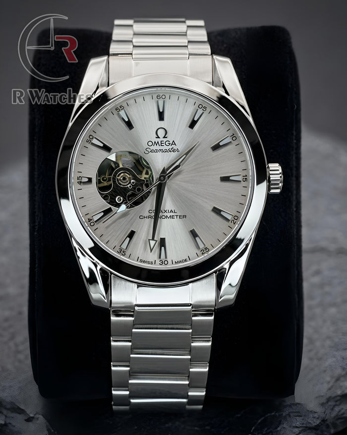 (OS) Omega Automatic Full Silver
