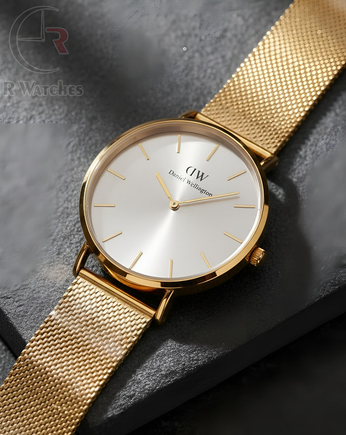 (OS)⭐ DW Gold Grey Dial