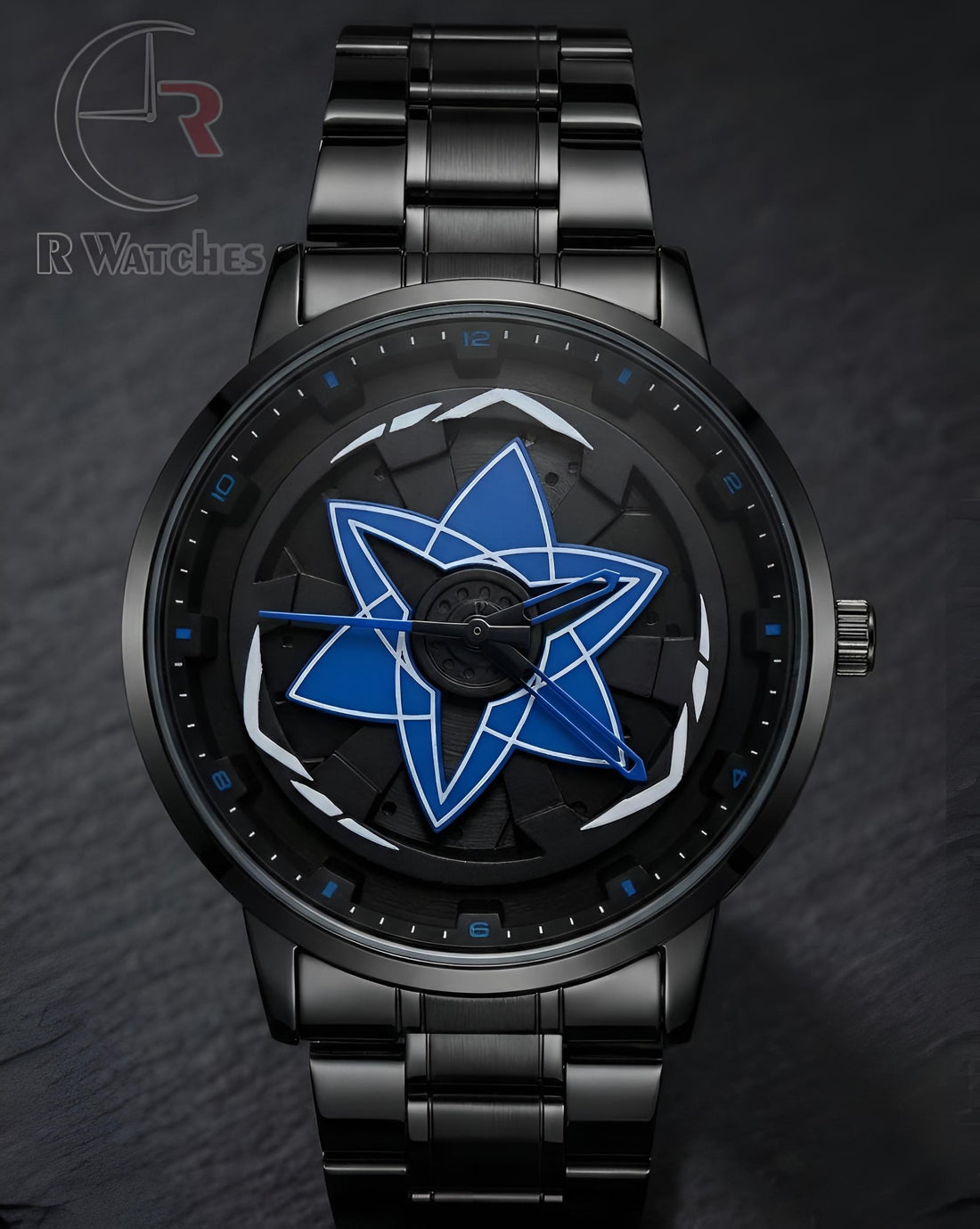 (OS)⭐ Spinner black blue