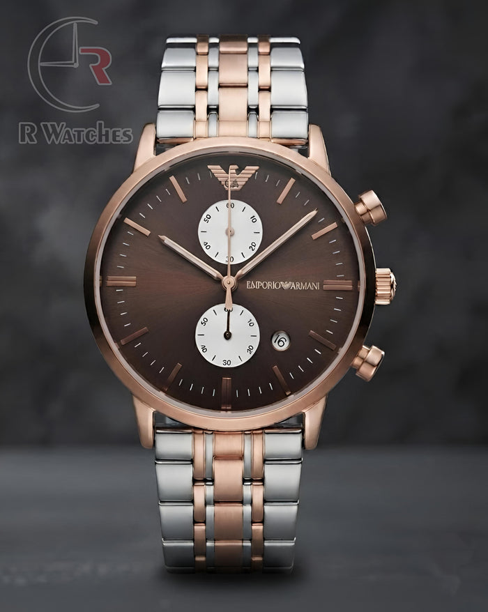 (OS) Armani Rose Gold Brown