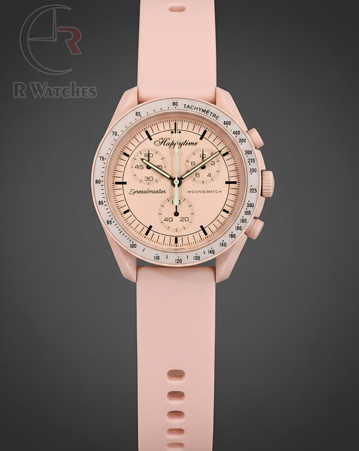 (OS) Happy Time Silicon Full Pink