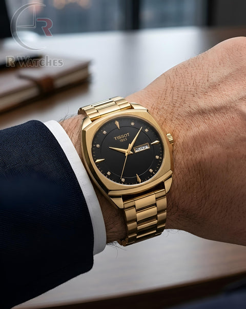 (OS)⭐ Tissot new golden black