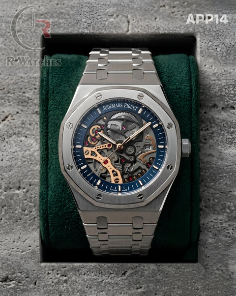 (OS)▶️ AP Machinery Silver Blue (APP14)