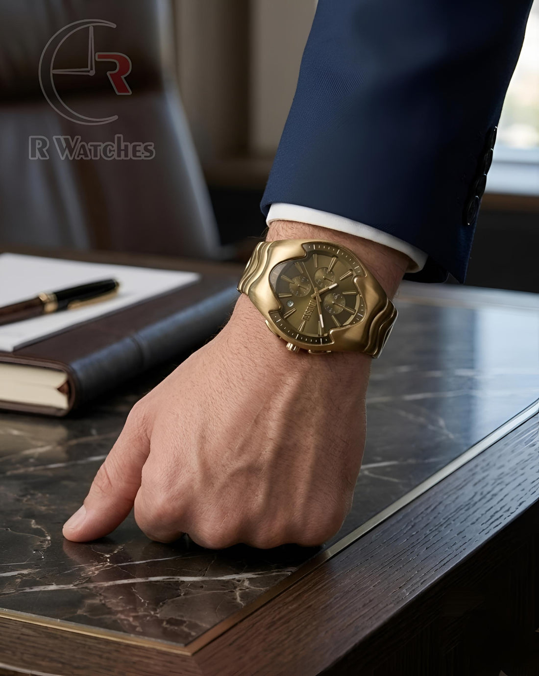 (SS) Diesel Big Chrono Gold