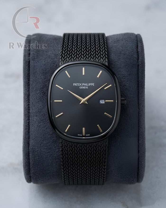 (OS) Patek Philippe Silver Black