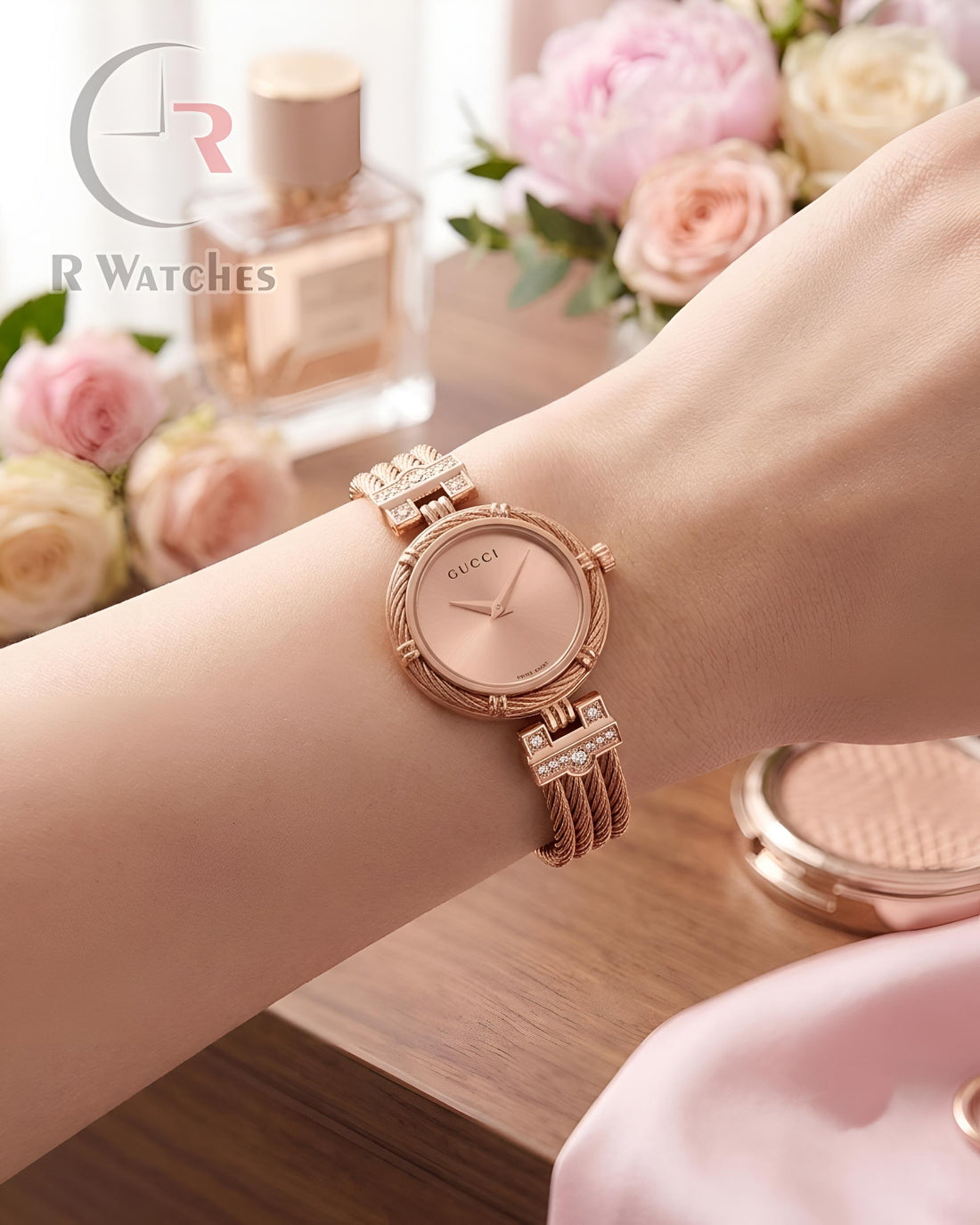 (OS) Gucci Girls Full Rose Gold