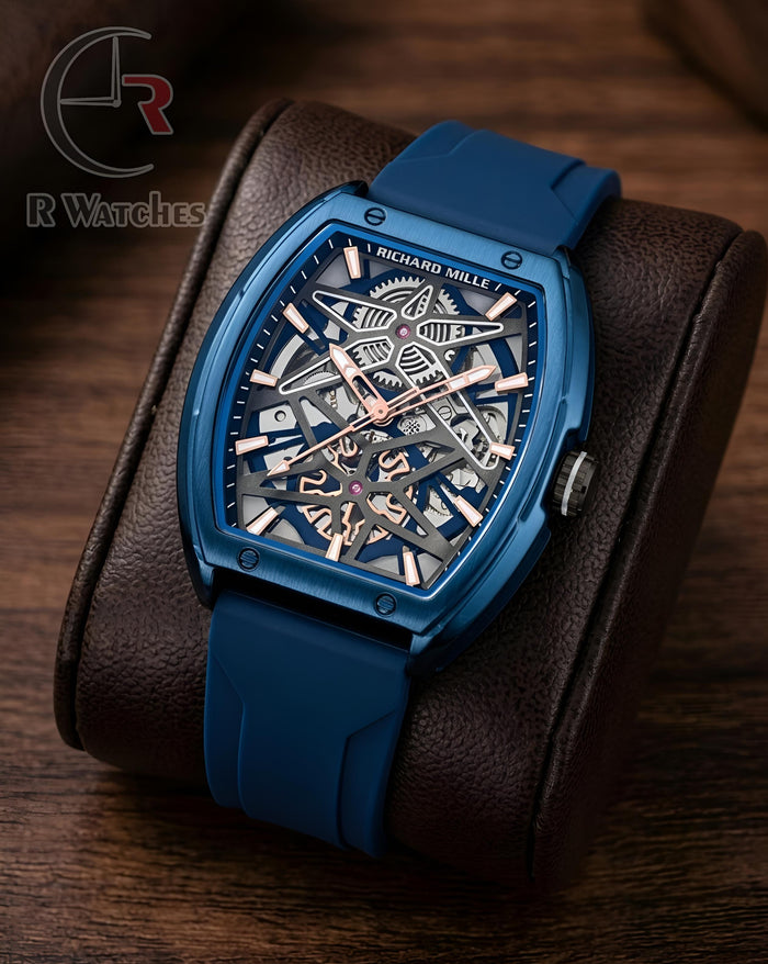 (OS) RM Automatic Silicon Full Blue