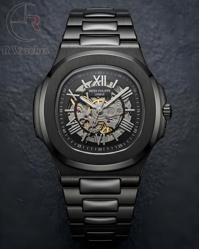 (OS4) Patek Philippe full black automatic