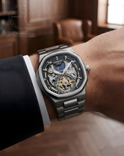(OS) Tissot Automatic Silver Black