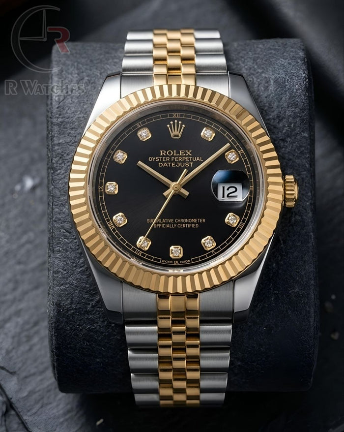 (OS)⭐ Rolex Oyster dual tone black