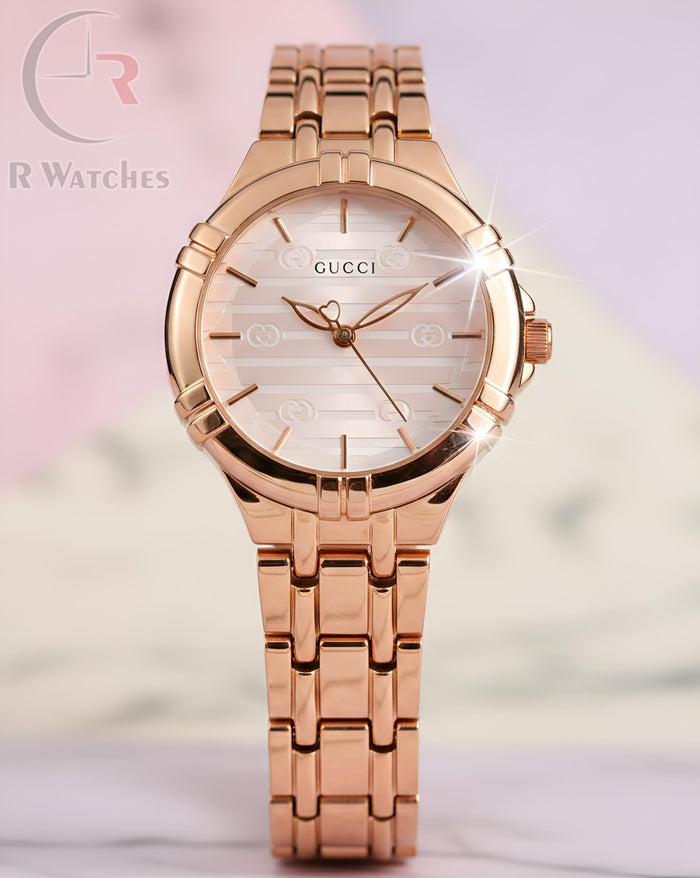 (OS) Gucci girls rose gold pink