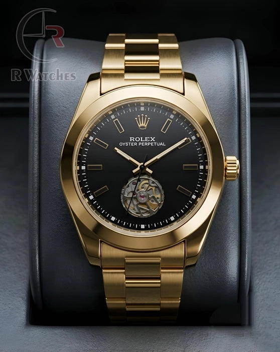 (OS2) Rolex Automatic Black Gold