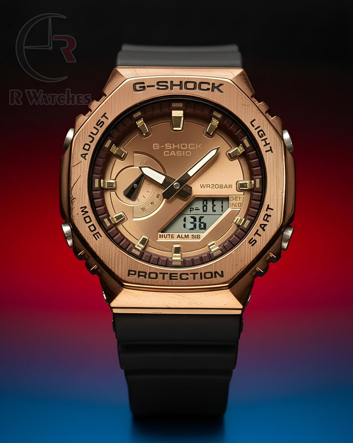 (OS2) G-Shock GA brown