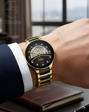 (SS) Rado dual tone black