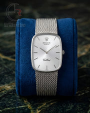 (OS) Rolex Square Silver White