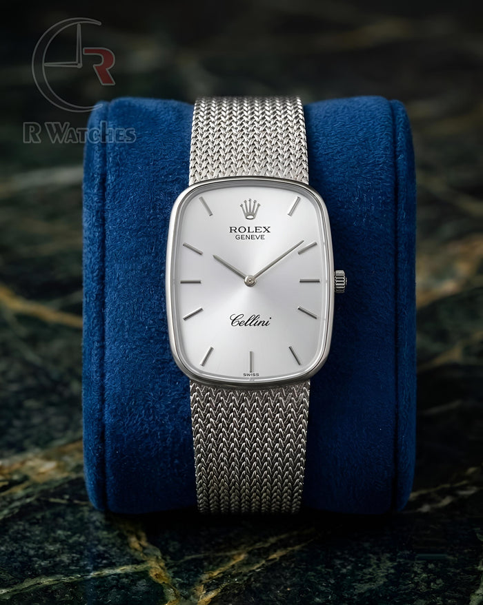(OS) Rolex Square Silver White
