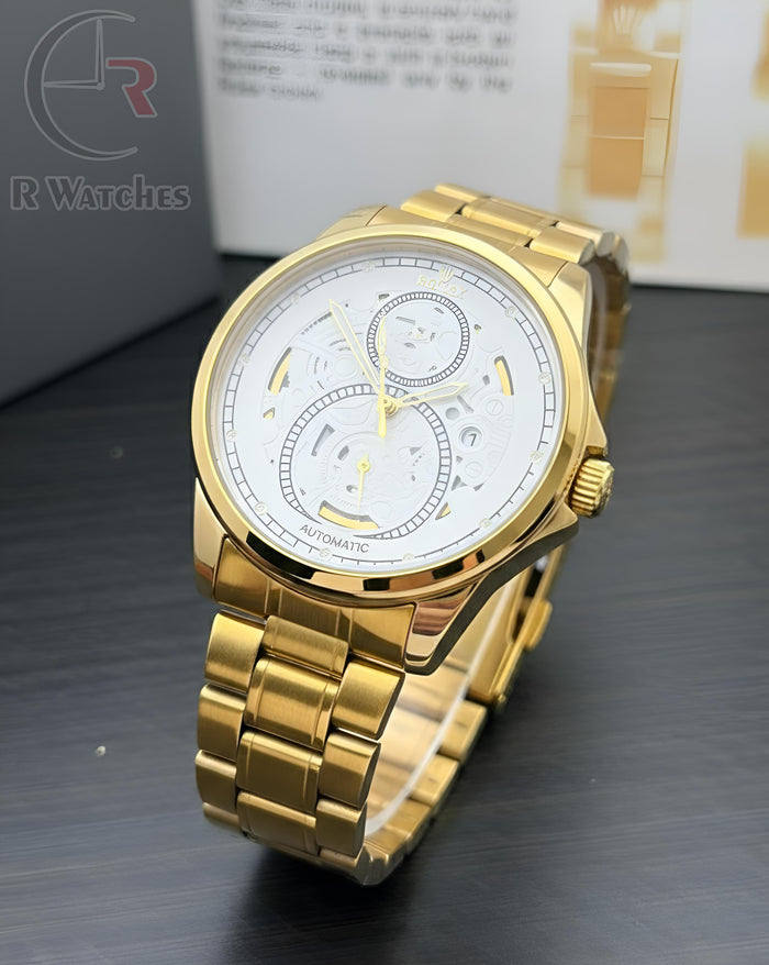 (SS)⭐ Rolex golden white