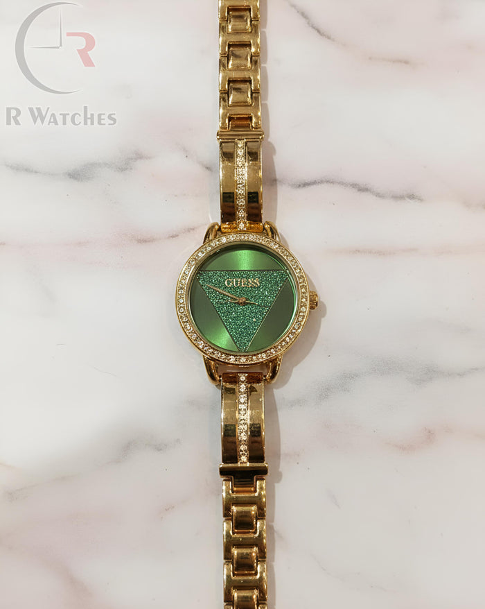 (OS) Guess girls golden green