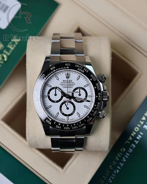 (OS) Rolex Daytona silver white