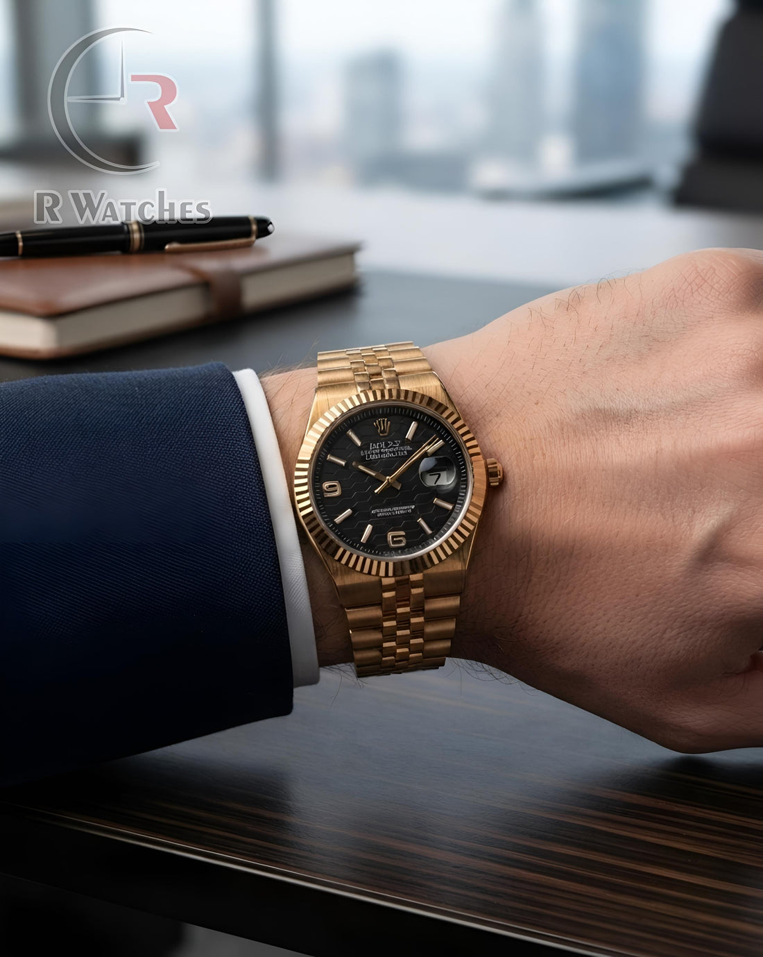 (SS) Rolex Black Gold