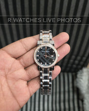 (OS)⭐ Burberry girls dual tone black