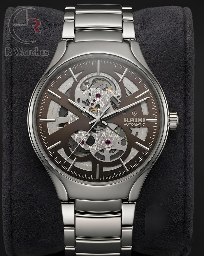 (OS) Rado Automatic Brown Silver