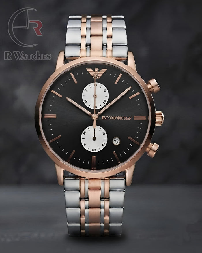 (OS) Armani Rose Gold Black