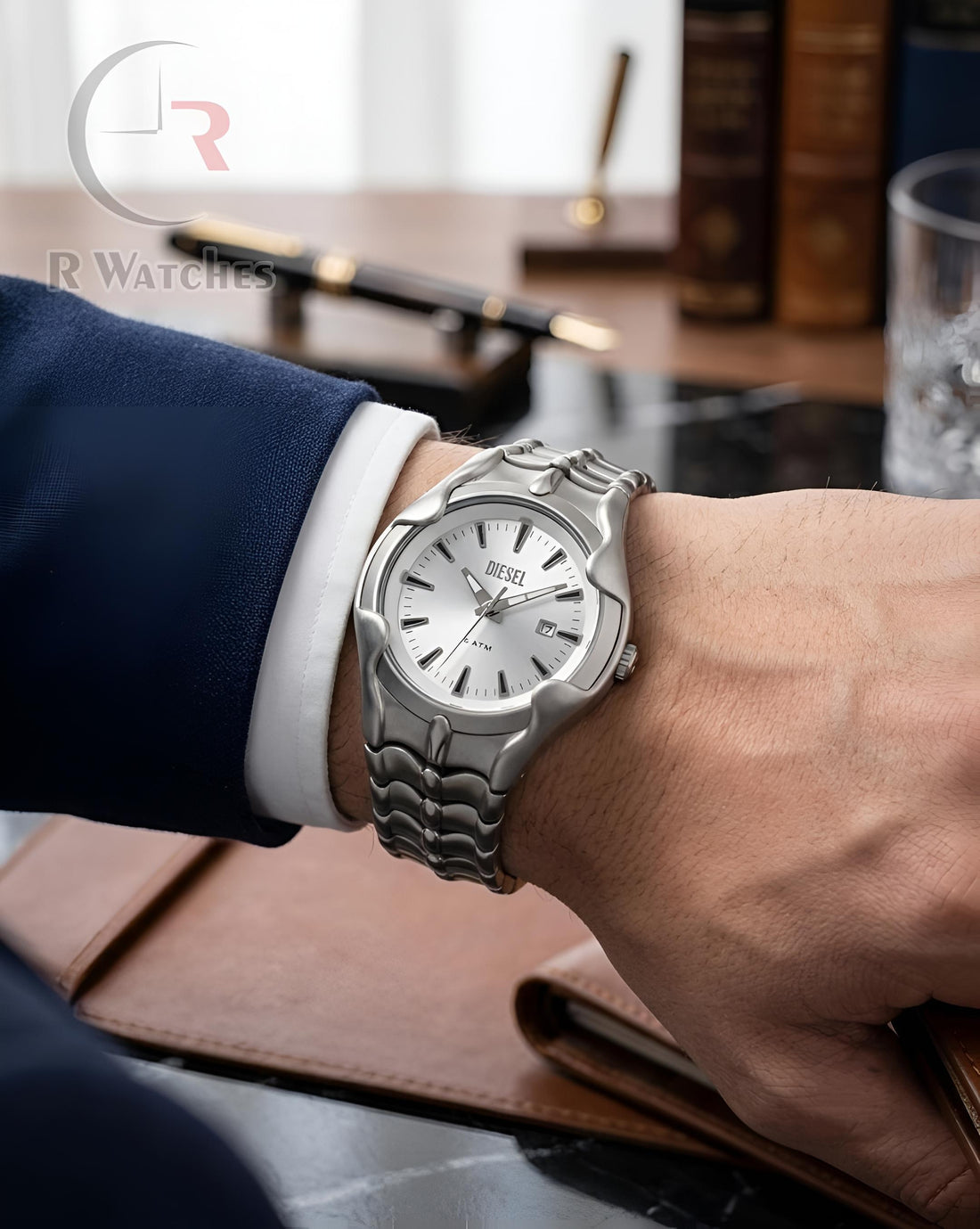 (OS) Diesel Small Silver White