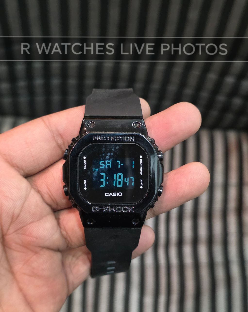 (OS)⭐ G-Shock silicon black