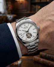 (OS) Rolex Automatic White Silver