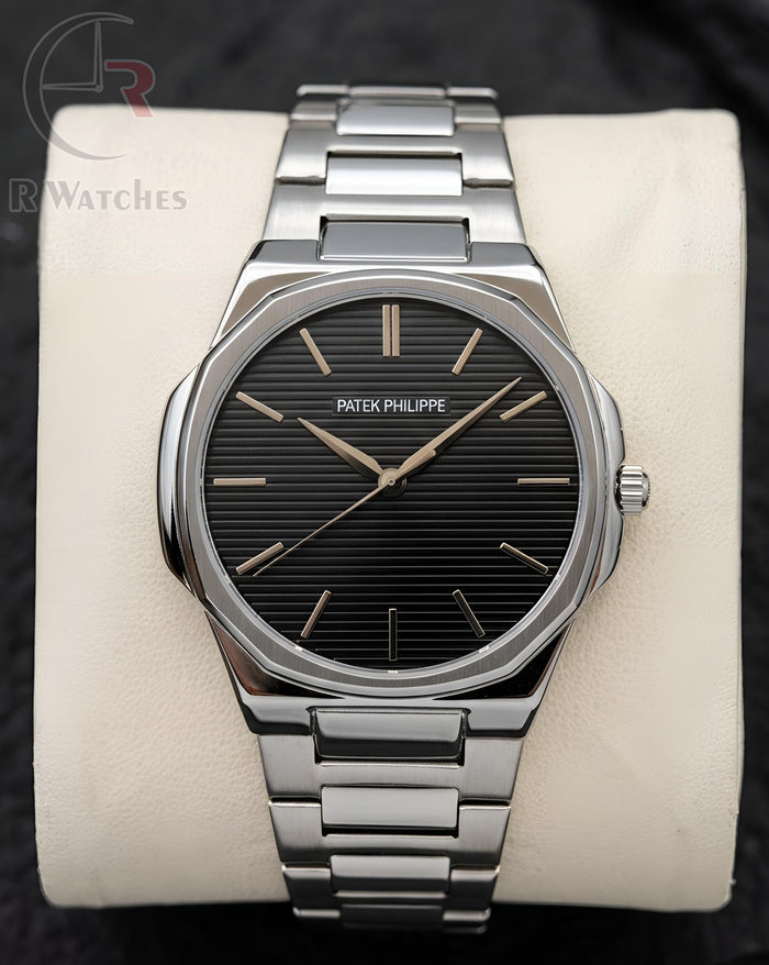 (OS)⭐ Patek philip silver Black